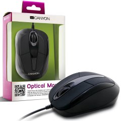 CANYON CNR-MSO09B 3 buttons and 1 scroll wheel with 800 dpi wired optical mouse