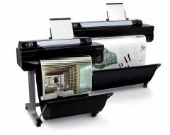 HP Designjet T520 36-in ePrinter + 2X (HP 711 80-ml Black Ink Cartridge + HP 711 29-ml Cyan Ink