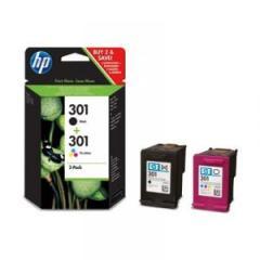 HP 301 Combo-pack Black/Tri-color Ink Cartridges