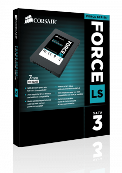 SSD Corsair Force LS CSSD-F240GBLSB 2.5 240GB SATA III MLC 7mm Up to 560MB/s Sequential Read