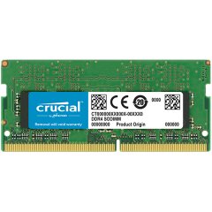 Crucial DRAM 8GB DDR4 2400 MT/s (PC4-19200) CL17 DR x8 Unbuffered SODIMM 260pin