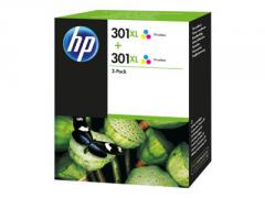 Консуматив HP 301X 2-Pack Original Ink Cartridge; ;  Page Yield 330/330; HP Deskjet D2560;
