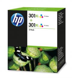 Консуматив HP 301X 2-Pack Original Ink Cartridge; ;  Page Yield 330/330; HP Deskjet D2560;