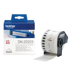 Brother DK-22223 White Continuous Length Paper Tape 50mm x 30.48m