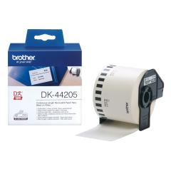 Paper Tape BROTHER Continuous Removable White Paper Tape 62mm x 30.48m