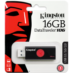 Kingston 16GB USB 3.0 DataTraveler 106 EAN: 740617282504