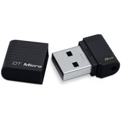 Kingston  8GB USB 2.0 DataTraveler Micro (Black)