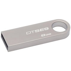 Kingston  8GB USB 2.0 DataTraveler SE9 (Metal casing)