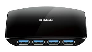 Хъб D-Link DUB-1340/E 4-Port Superspeed USB 3.0 HUB