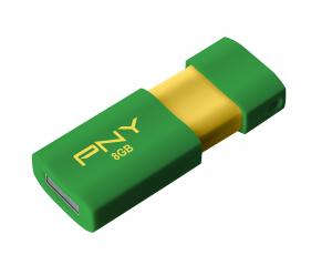 Флаш памет PNY 8GB Wave Attache Brazil USB