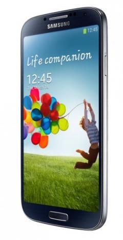 Samsung Smartphone GT-I9505 GALAXY S IV Black + Targus Slim Shell Case for Samsung Galaxy S4 Red