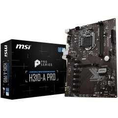 MSI Main Board Desktop H310 (S1151