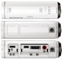 Sony HDR-AS200VR (white) Body + Live-View Remote Kit + Sony CP-V3A Portable power supply 3 000mAh