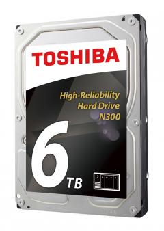 Toshiba N300 NAS - High-Reliability Hard Drive 6TB