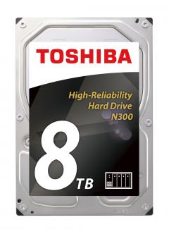 Toshiba N300 NAS - High-Reliability Hard Drive 8TB BULK