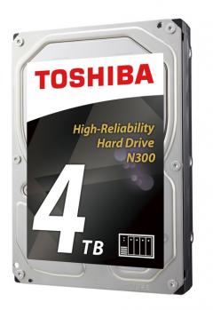 Toshiba N300 NAS - High-Reliability Hard Drive 4TB