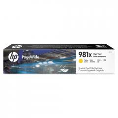 Консуматив HP 981X Standard 1-Pack Original Ink Cartridge; Yellow;  Page Yield 10000; HP