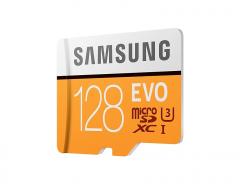 Samsung 128GB micro SD Card EVO with Adapter