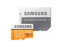 Samsung 128GB micro SD Card EVO with Adapter