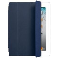 Apple iPad Smart Cover - Leather - Navy