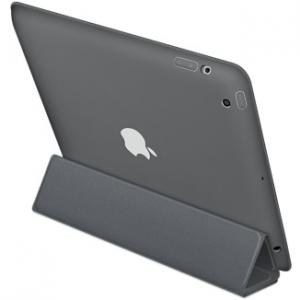 Apple iPad Smart Case - Polyurethane - Dark Gray