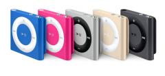 Apple iPod shuffle 2gb white & silver