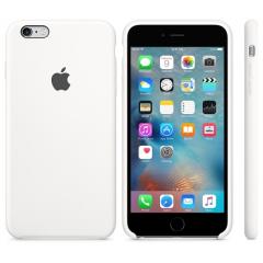 Apple iPhone 6s Plus Silicone Case - White