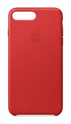 Apple iPhone 7 Plus Leather Case - (PRODUCT) RED