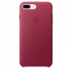 Apple iPhone 7 Plus Leather Case - Berry