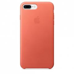 Apple iPhone 7 Plus Leather Case - Geranium