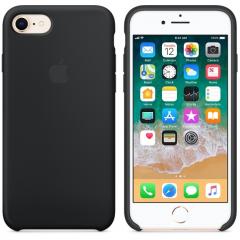 Apple iPhone 8/7 Silicone Case - Black