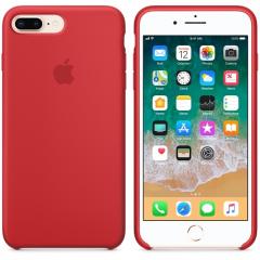 Apple iPhone 8 Plus/7 Plus Silicone Case - (PRODUCT) RED