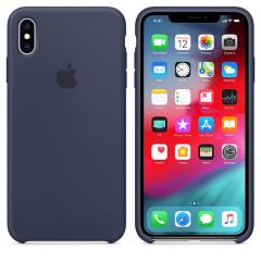 Apple iPhone XS Max Silicone Case - Midnight Blue