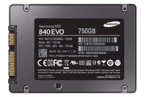 Samsung SSD 840 EVO Int. 2.5 750GB