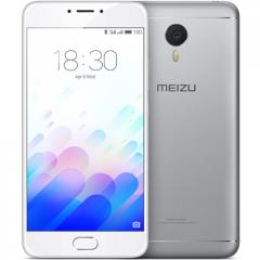 Meizu m3 Note 32Gb Dual SIM Silver/White Metallic body/5.5 FHD/Helio P10 Octa-core/ 3GB/32GB/Finger