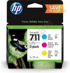 Консуматив HP 711 3 - Pack Original Ink Cartridge; Cyan\Magenta\Yellow;  ; HP DesignJet