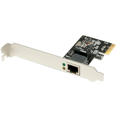 AXAGO PCEE-GR PCI-Express Gigabit Ethernet Realtek + LP