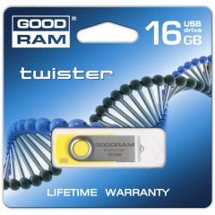16GB GOODDRAM Twister Yellow Retail
