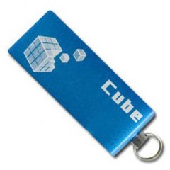 GOODRAM 32GB Cube BLUE RETAIL9