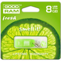 GOODRAM 8GB USB 2.0 GOODDRIVE Fresh - Lime-N Retail