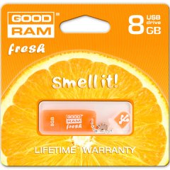 GOODRAM 8GB USB 2.0 GOODDRIVE Fresh - Orange Retail