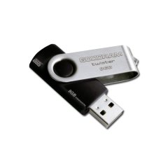 GOODRAM 8GB USB 2.0 GOODDRIVE Twister Black/Silver