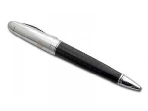 PRESTIGIO 8GB USB 2.0 Pen Flash Carbon Fiber/Silver with AVG IS 9.0 – 1 Year Free