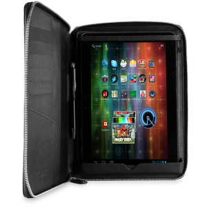 Prestigio Universal Pu leather black case with zip closure and stand suitable for most 9.7-10.1
