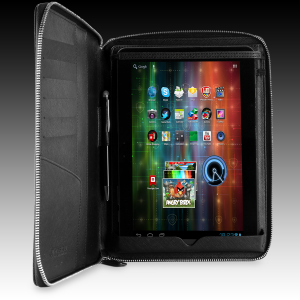 Prestigio Universal Pu leather black case with zip closure and stand suitable for most 9.7-10.1