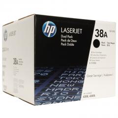HP 38A Black Dual Pack LaserJet Toner Cartridges