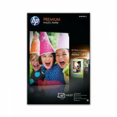 HP Premium Glossy Photo Paper-20 sht/10 x 15 cm plus tab