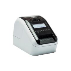 Brother QL-820NW Label printer + Brother TZe-S251 Tape Black on White