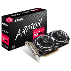 MSI Video Card AMD Radeon RX 570 ARMOR 8G OC