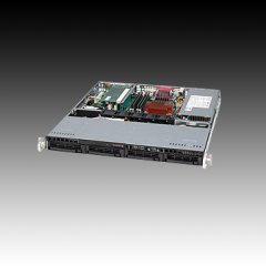 Server Chassis SUPERMICRO 1U CSE-813MTQ-350CB (4x3.5 SAS/SATA HS HDD Bays